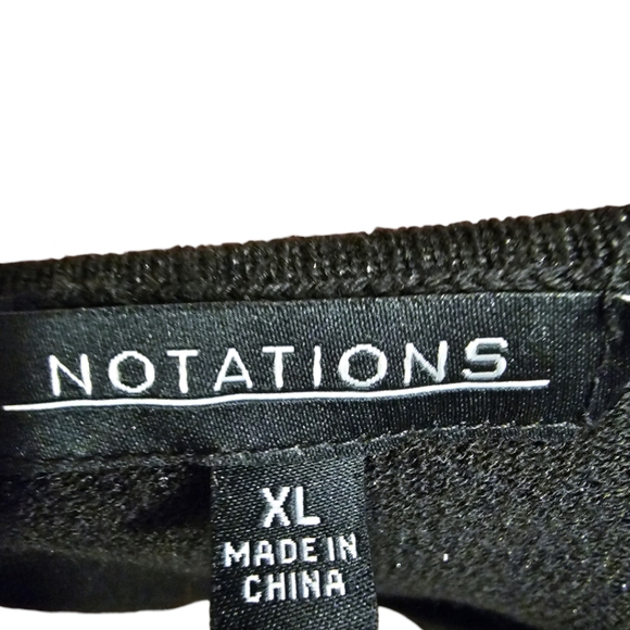 Cardigan Black with shimmer - Picture 3 of 3